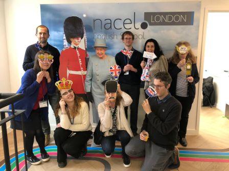 Nacel English School London - school team
